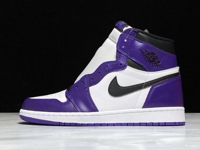 TBK OG 1 High Jordan 555088-500 Court Air Purple 0715